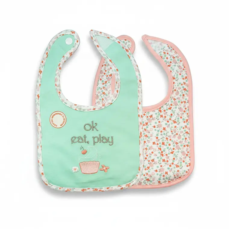 Set de 2 Baberos Impermeables 3