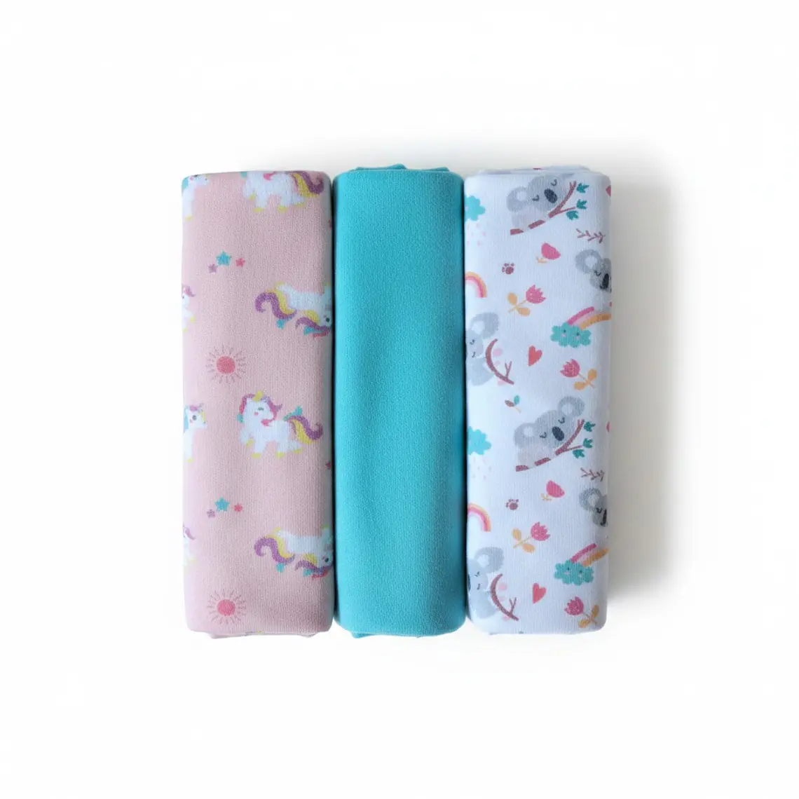 Set de 3 Tutos de Algodón Bebé Niña 3