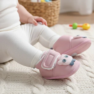 Pantuflas con Chiporro Diseño Gatita (sólo bebé niña)