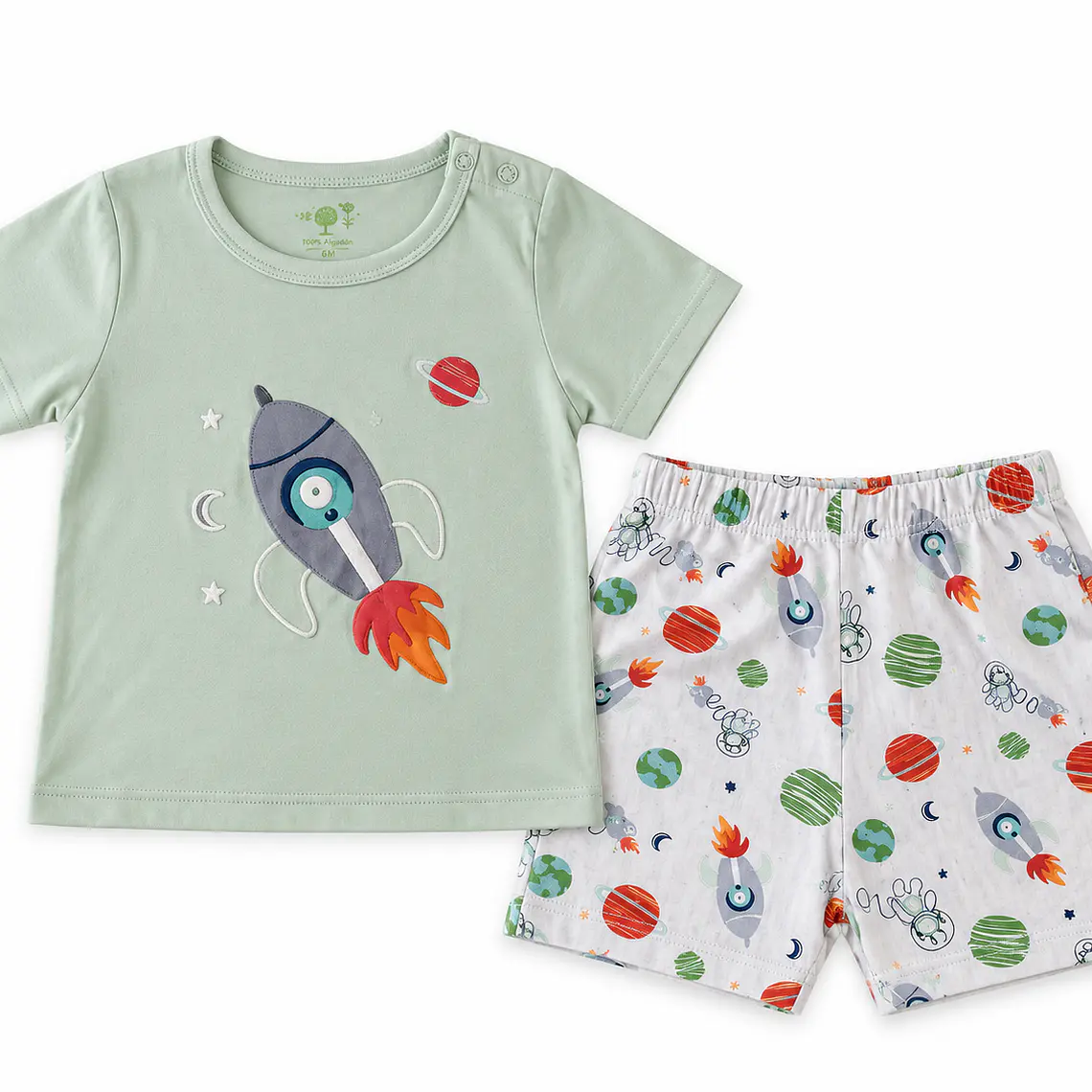 Pijama 2 Piezas Algodón  3