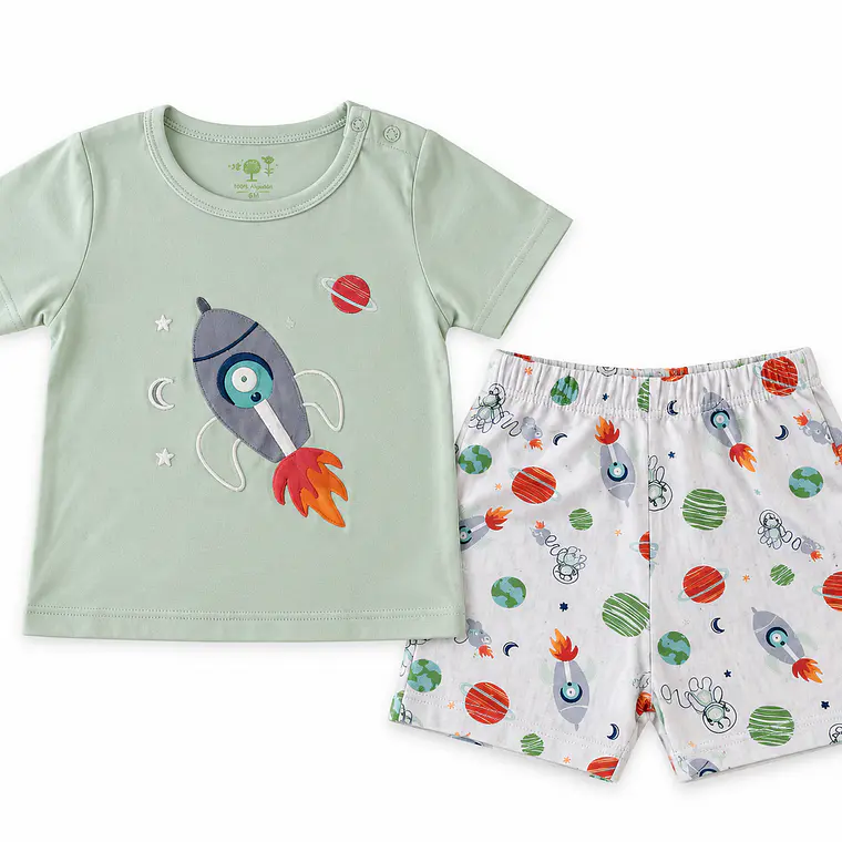 Pijama 2 Piezas Algodón  3