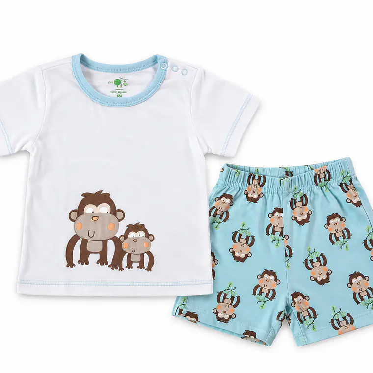Pijama 2 Piezas Algodón  2