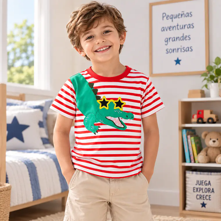 Polera Cocodrilo  1