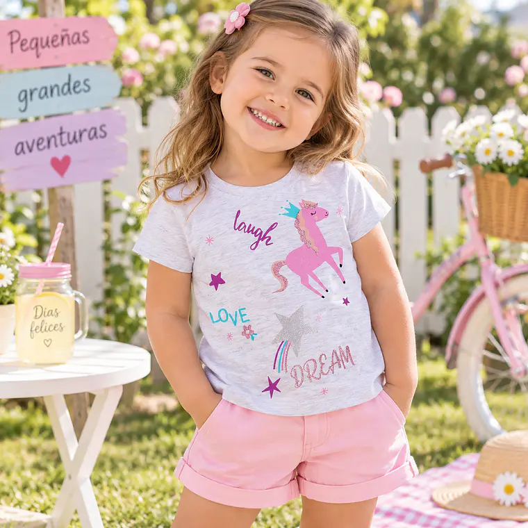 Polera Unicornio Mágico 1