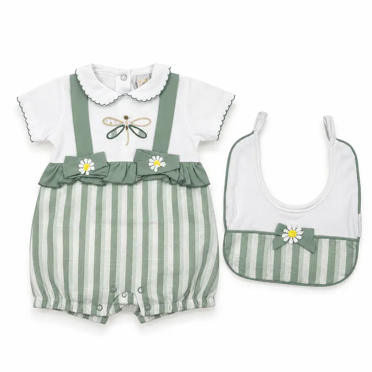 Conjunto 2 Piezas Libélula Oliva 2