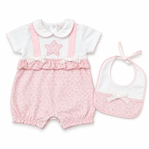 Conjunto 2 Piezas Estrellita Rosada
