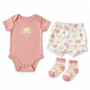 Conjunto 3 Piezas Hello Sunshine