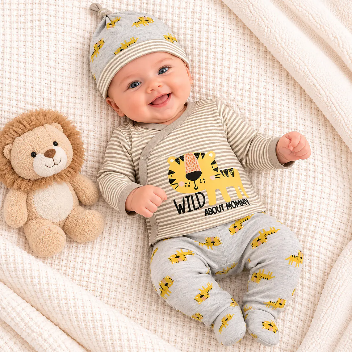 Conjunto 3 Piezas Wild About Mommy  1