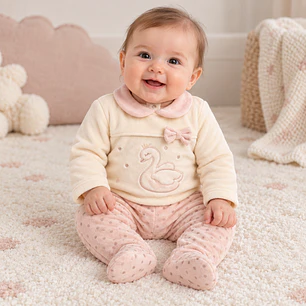 Conjunto de Plush Cisne 