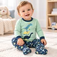 Pijama Algodón Afranelado Dinosaurios - Miniatura 1