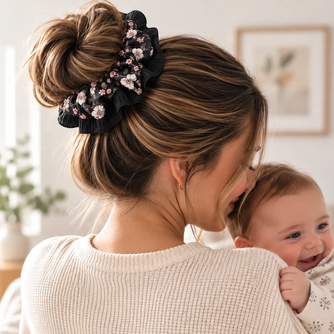 Scrunchie XL Floral 1