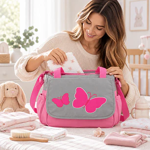 Bolso Maternal Mariposa