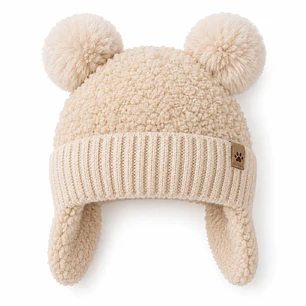 Gorro de Felpa con Cubre Orejas