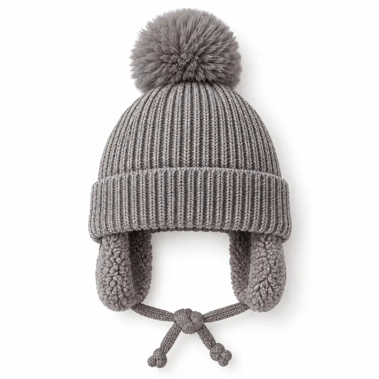 Gorro de Lana con Cubre Orejas 2