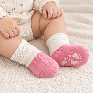 Pack 2 Pares Calcetas de Invierno Bebé