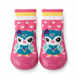 Zapatos Calceta con Suela de Goma Niña