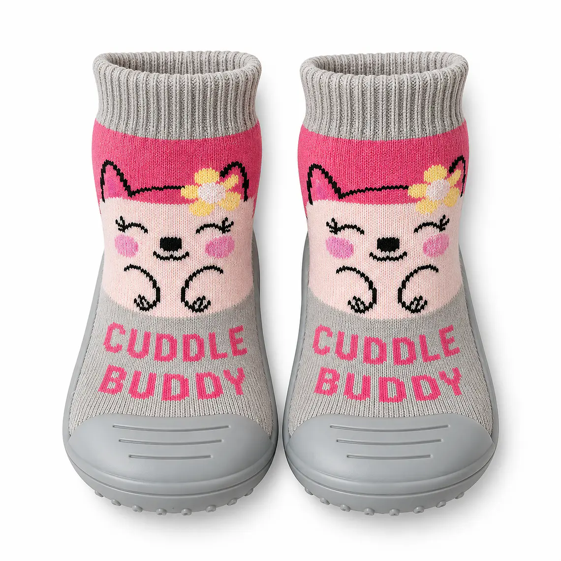 Zapatos Calceta con Suela de Goma Niña 3