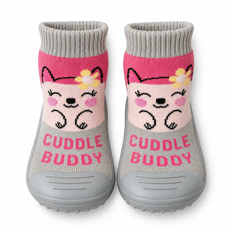 Zapatos Calceta con Suela de Goma Niña 3