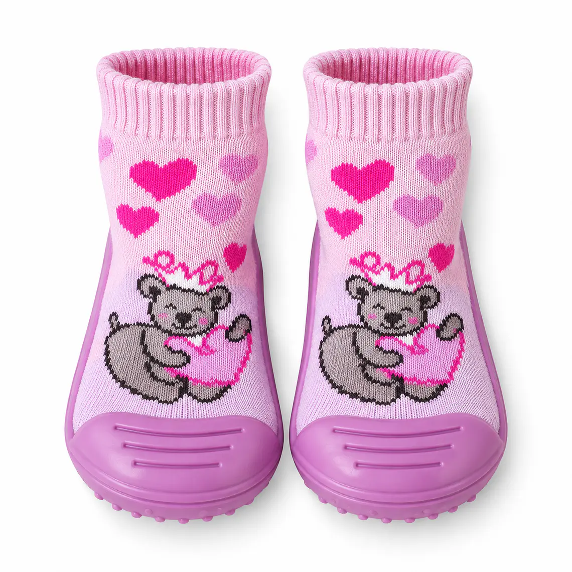 Zapatos Calceta con Suela de Goma Niña 4