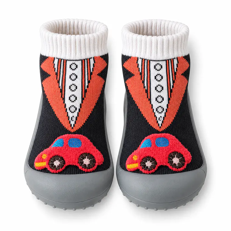 Zapatos Calceta con Suela de Goma Niño 3