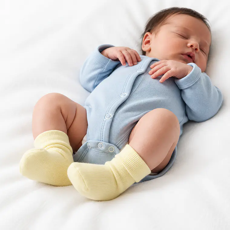 Pack 3 Pares Calcetas Algodón Talla 0-3 meses 1
