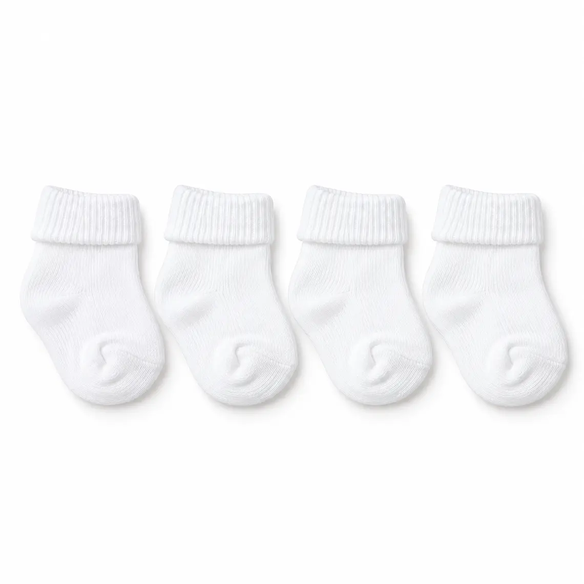Pack 3 Pares Calcetas Blancas Talla 0-3 meses 2