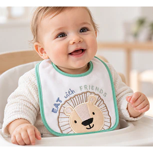 Set de 2 Baberos Impermeables
