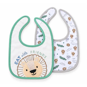 Set de 2 Baberos Impermeables
