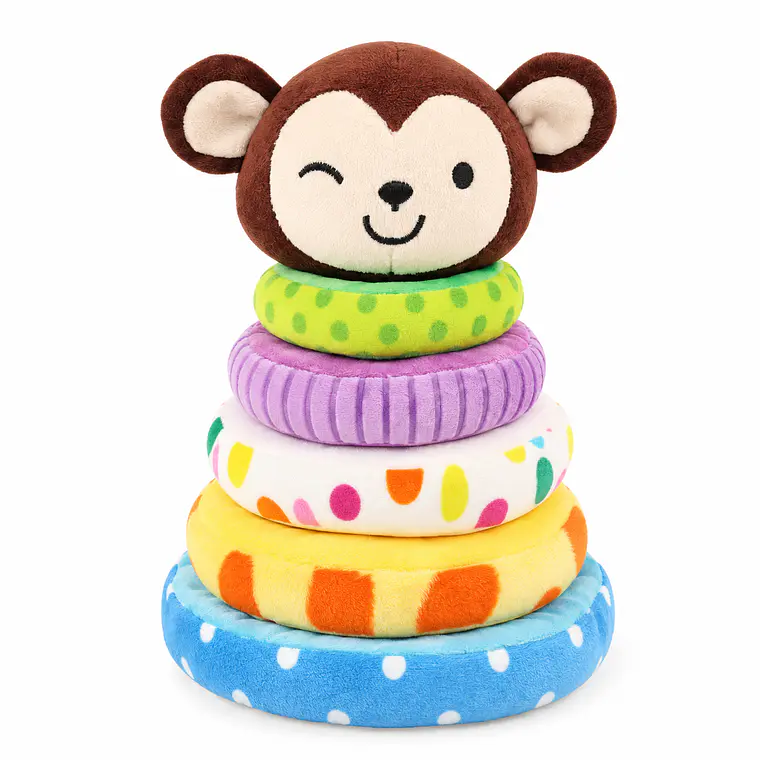 Torre de Aros Apilables de Peluche 2