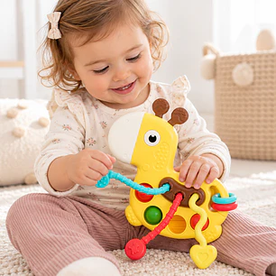 Juguete Sensorial de Cuerdas para Bebés