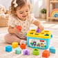 Caja de Encaje de Formas y Bloques para Bebés - Miniatura 1