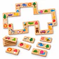 Dominó Didáctico de Madera con Figuras - Miniatura 3