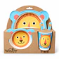 Set de Vajilla Infantil de Fibra de Bambú – 5 Piezas - Miniatura 5