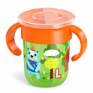 Vaso de Aprendizaje Antiderrame 360° con Asas – 260 ml