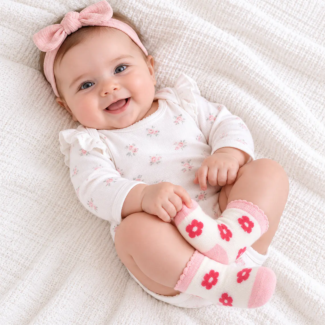 Pack 3 Pares Calcetas Algodón Diseño Talla 0-3 meses 1