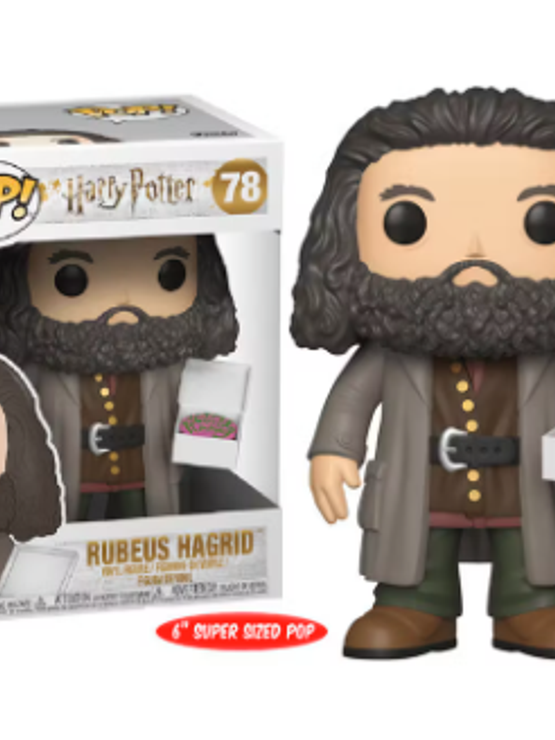 Funko Pop Rubeus Hagrid with Cake (Hagrid con pastel) 78 - Harry Potter 1