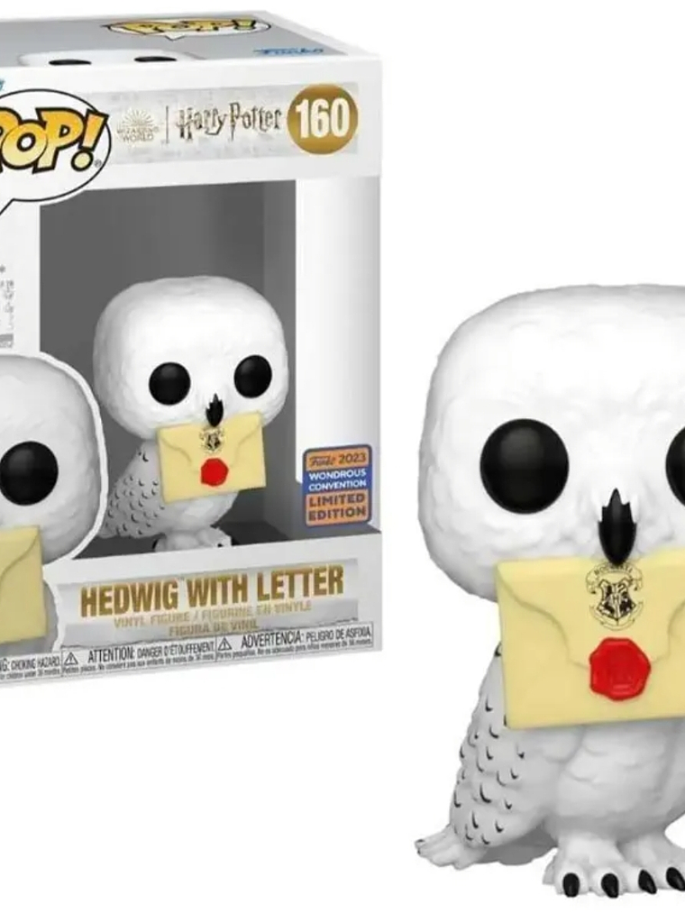 Funko Pop! Hedwig con carta 160 | Harry Potter 1