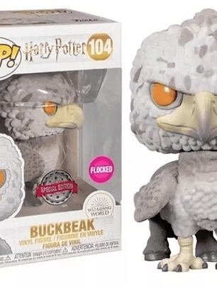 Funko Pop! Buckbeak 104 Flocked - Orange Eyes | Harry Potter