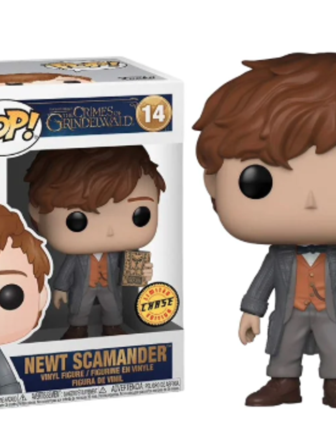 Funko Pop! Newt Scamander 14 CHASE | Animales Fantásticos  1