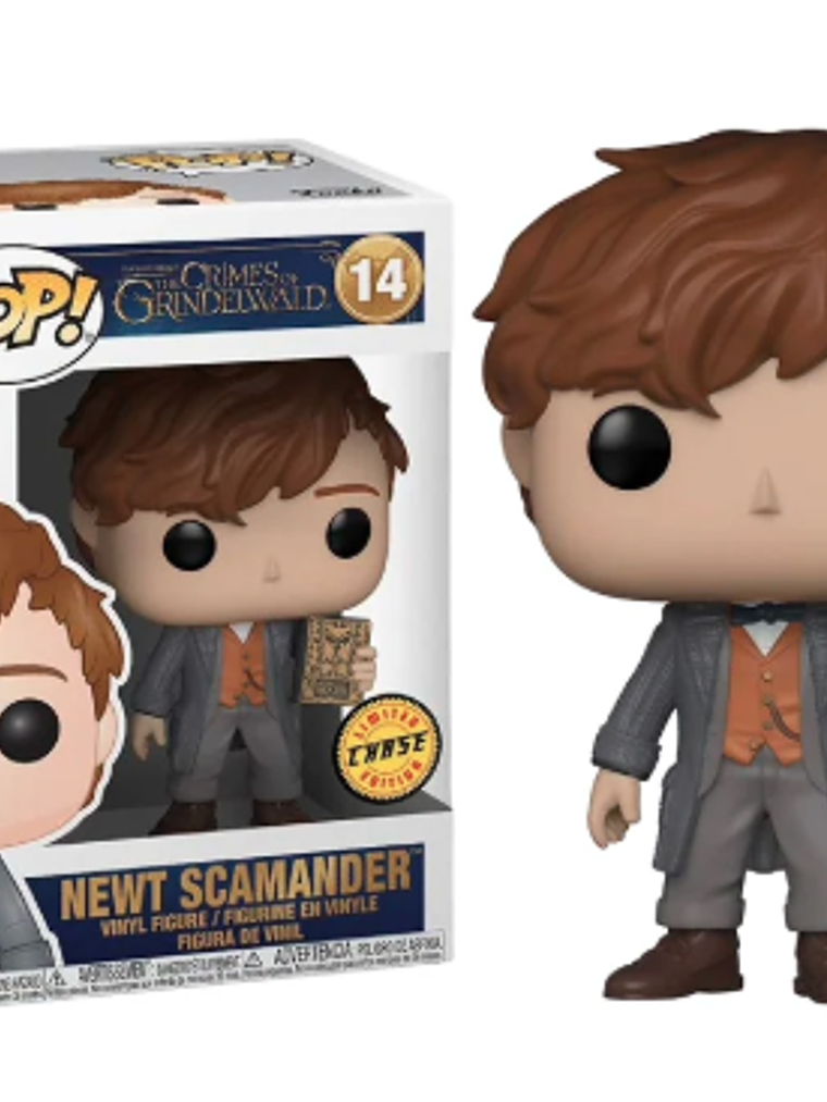 Funko Pop! Newt Scamander 14 CHASE | Animales Fantásticos  1