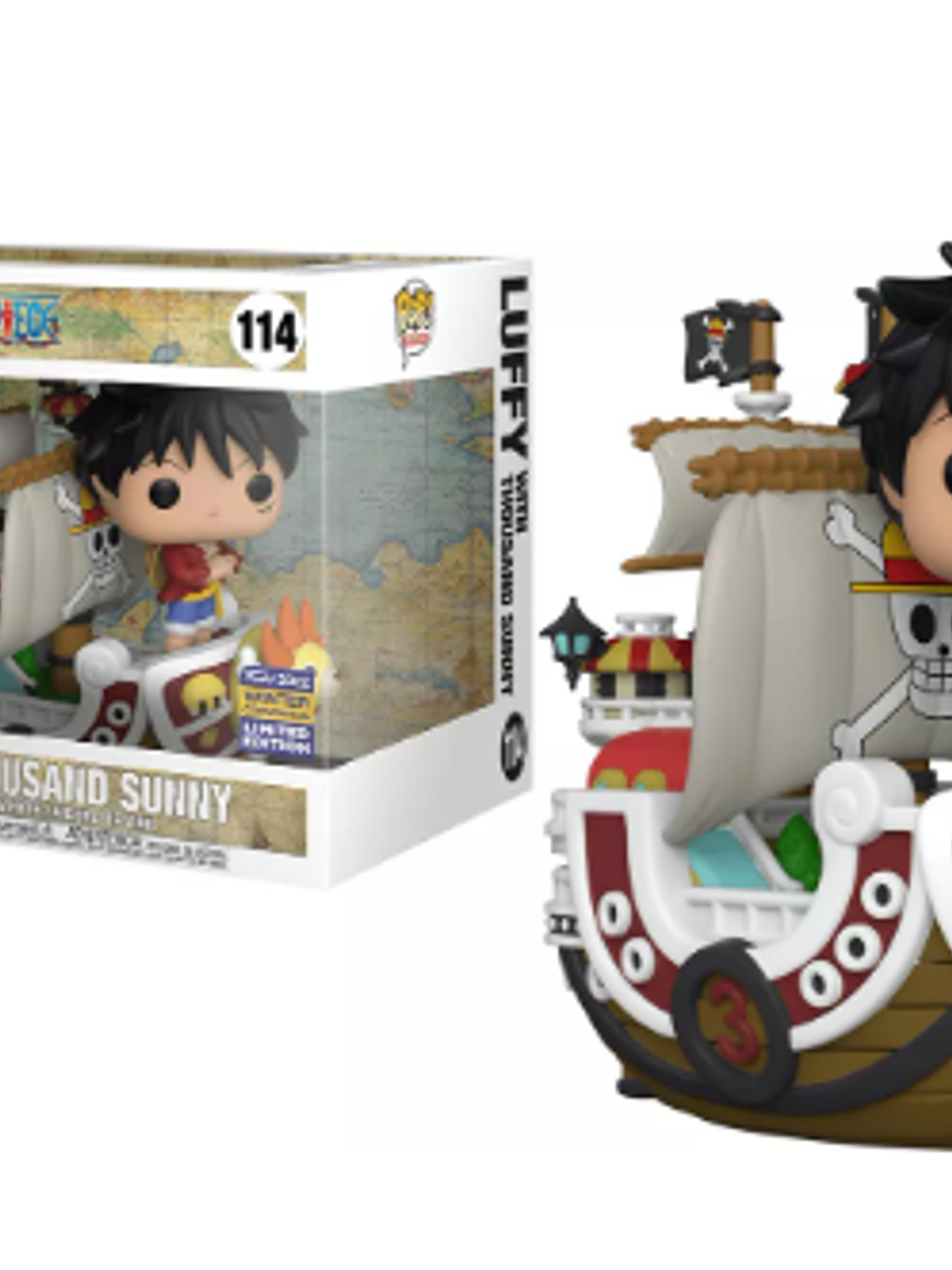 Funko Pop! Luffy with Thousand Sunny 114 - One Piece 1