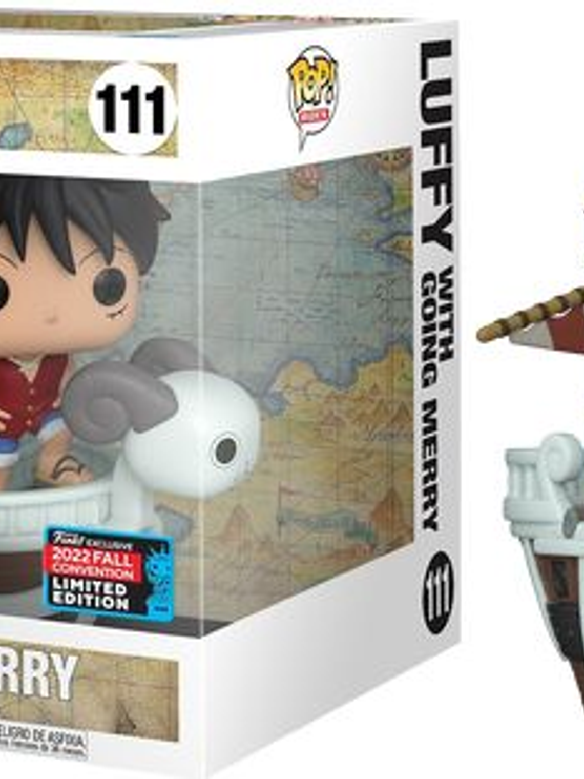 Funko Pop! Luffy with Going Merry 111 - One Piece 1