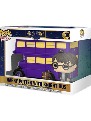 PREVENTA - Funko Pop! Rides Harry Potter with Knight Bus 139 - Harry Potter