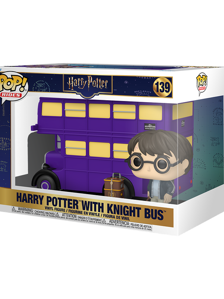 PREVENTA - Funko Pop! Rides Harry Potter with Knight Bus 139 - Harry Potter 1