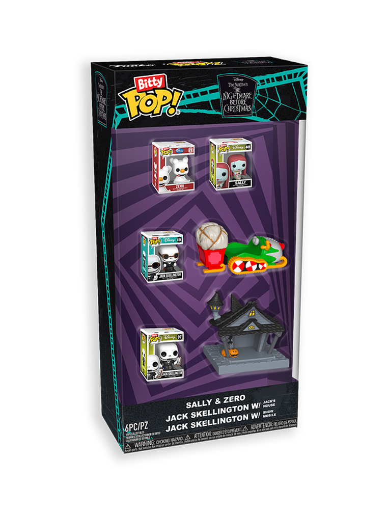 PREVENTA | Bitty Pop! The Nightmare Before Christmas 6-Pack | The Nightmare before Christmas 1
