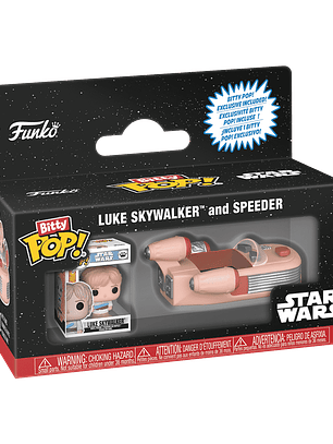 Bitty Pop! Luke Skywalker and Speeder | Star Wars