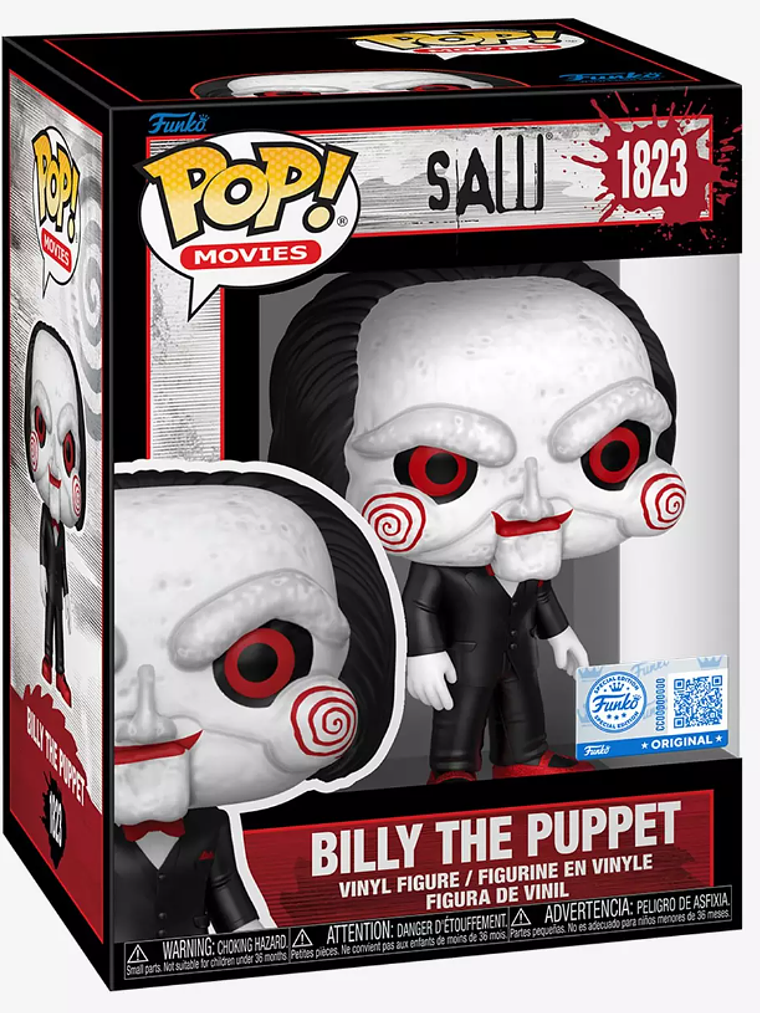 Funko Pop! Billy The Puppet 1823 | SAW 1