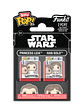 PREVENTA | Bitty Pop! Princess Leia and Han Solo 2 Pack | Star Wars - Miniatura 1