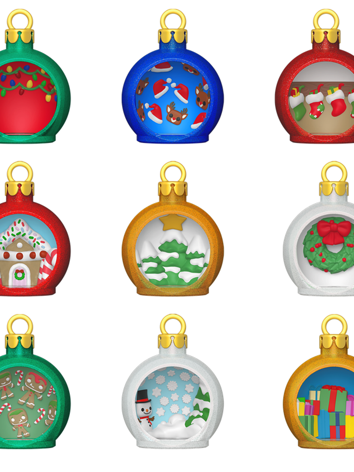 PREVENTA | Bitty Pop! Ornaments - Adornos navideños 2