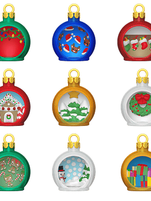 PREVENTA | Bitty Pop! Ornaments - Adornos navideños
